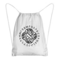 Рюкзак-мешок Celtic Dragon and Runes - PrintSalon