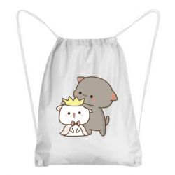 Рюкзак-мешок Чиби котики - PrintSalon