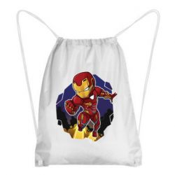Рюкзак-мешок Flying Iron man - PrintSalon