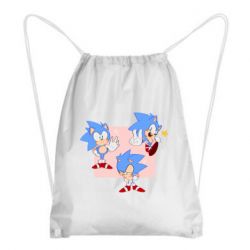 Рюкзак-мешок Funny Sonic - PrintSalon