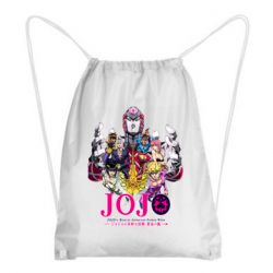 Рюкзак-мешок JoJo Golden Wind - PrintSalon