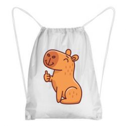 Рюкзак-мешок Капибара лайк - PrintSalon
