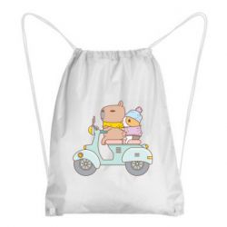 Рюкзак-мешок Капибара и Морская свинка - PrintSalon