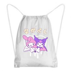 Рюкзак-мешок Kuromi and My Melody - PrintSalon