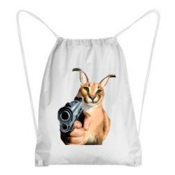 Рюкзак-мешок Шлепа с пистолетом - PrintSalon