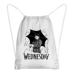Рюкзак-мішок Венздей Вдамс и зонт - PrintSalon