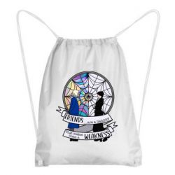 Рюкзак-мешок Wednesday and friends - PrintSalon