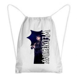 Рюкзак-мешок Wendesday Addams - PrintSalon