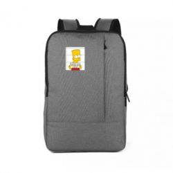 Рюкзак для ноутбука Барт в тюряге - PrintSalon