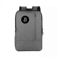 Рюкзак для ноутбука Биткоин лого - PrintSalon