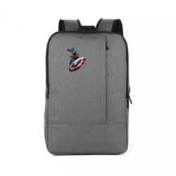 Рюкзак для ноутбука Капитан Америка - PrintSalon