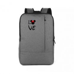 Рюкзак для ноутбука Love Mickey Mouse (female) - PrintSalon