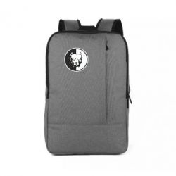 Рюкзак для ноутбука Питбуль круг - PrintSalon