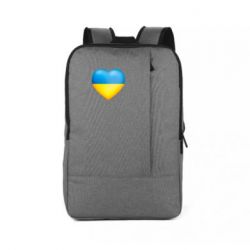 Рюкзак для ноутбука Серце патріота - PrintSalon