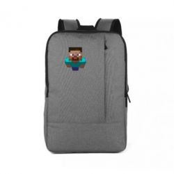 Рюкзак для ноутбука Steve from Minecraft - PrintSalon