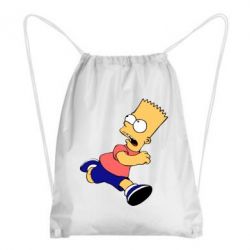 Рюкзак-мешок Беги, Барт, беги! - PrintSalon