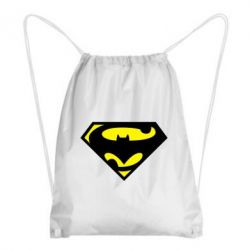 Рюкзак-мешок БэтСупермен - PrintSalon