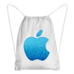 Рюкзак-мешок Blue Apple - PrintSalon