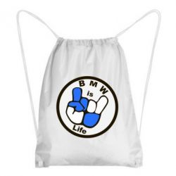 Рюкзак-мішок BMW is Life - PrintSalon