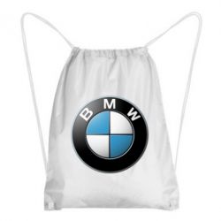 Рюкзак-мешок BMW Logo 3D - PrintSalon