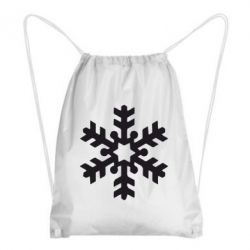 Рюкзак-мішок Велика сніжинка - PrintSalon