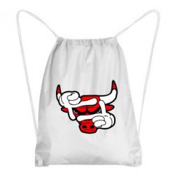Рюкзак-мешок Chicago Bulls бык-PrintSalon Рюкзак-мешок Chicago Bulls бык