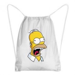 Рюкзак-мешок Crazy Homer! - PrintSalon