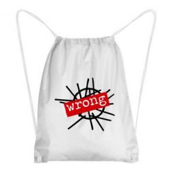 Рюкзак-мешок Depeche Mode Wrong - PrintSalon