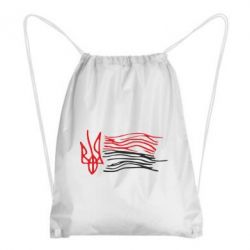 Рюкзак-мешок Детский рисунок флаг Украины - PrintSalon