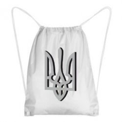 Рюкзак-мішок Двокольоровий герб України - PrintSalon