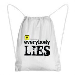 Рюкзак-мішок Everybody LIES House - PrintSalon