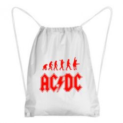 Рюкзак-мешок Эволюция AC/DC - PrintSalon