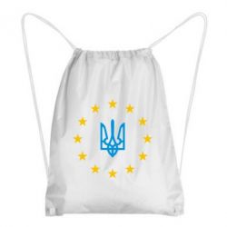 Рюкзак-мешок ЕвроУкраїна - PrintSalon