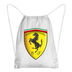 Рюкзак-мешок Ferrari 3D Logo - PrintSalon