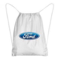 Рюкзак-мешок Ford 3D Logo - PrintSalon