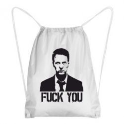 Рюкзак-мішок fuck you (бійцівський клуб) - PrintSalon
