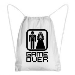Рюкзак-мешок Game Over - PrintSalon