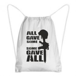Рюкзак-мешок Gave All - PrintSalon