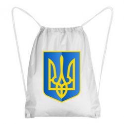 Рюкзак-мішок Герб України 3D - PrintSalon