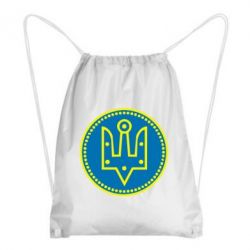 Рюкзак-мішок Герб України у колі - PrintSalon