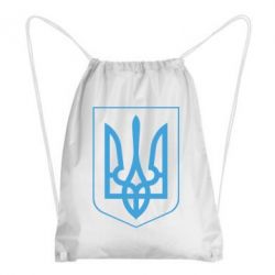 Рюкзак-мешок Герб України з рамкою - PrintSalon