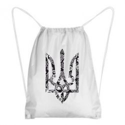 Рюкзак-мішок Герб з візерунками - PrintSalon