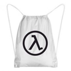 Рюкзак-мішок Half Life Logo - PrintSalon