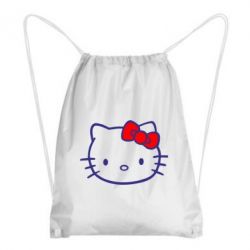 Рюкзак-мешок Hello Kitty logo - PrintSalon
