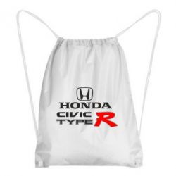 Рюкзак-мешок Honda Civic Type R - PrintSalon