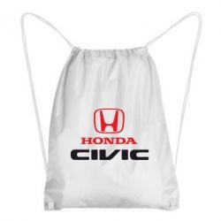 Рюкзак-мешок Honda Civic - PrintSalon