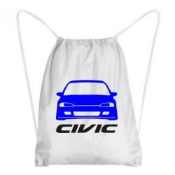 Рюкзак-мешок Honda Civic - PrintSalon