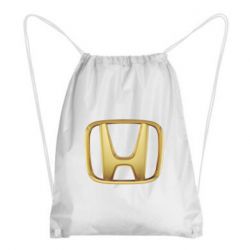 Рюкзак-мешок Honda Gold Logo - PrintSalon