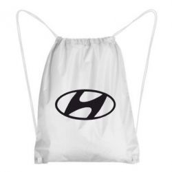 Рюкзак-мешок Hyundai logo - PrintSalon