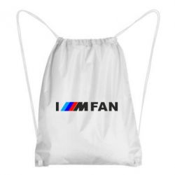 Рюкзак-мішок I am FAN - PrintSalon